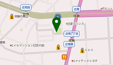 公衆トイレの地図画像