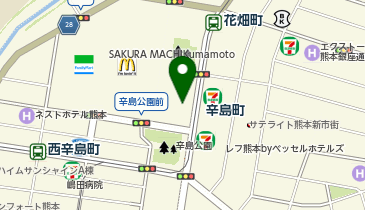 公衆トイレの地図画像