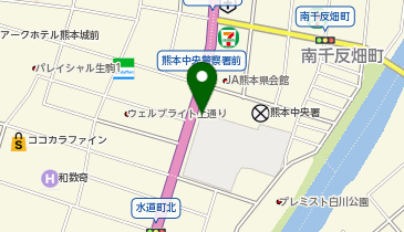 白川パークトイレの地図画像