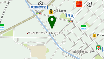 車椅子用トイレの地図画像