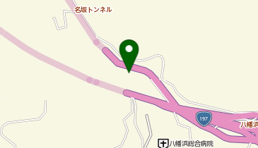 名坂公衆便所の地図画像