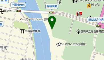 公衆トイレの地図画像