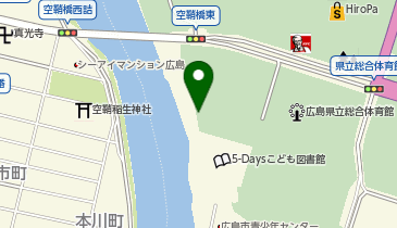 公衆トイレの地図画像