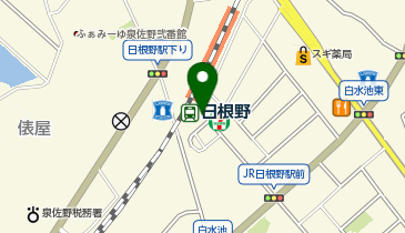 公衆トイレの地図画像