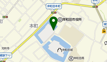 二の丸多聞櫓公衆トイレの地図画像