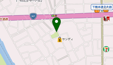 公衆トイレの地図画像