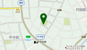 公衆トイレの地図画像