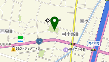 公衆トイレの地図画像