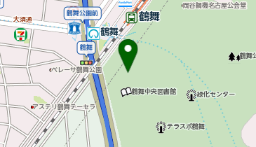 公衆トイレの地図画像