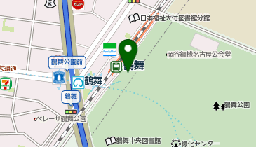 公衆トイレの地図画像