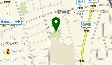 公衆トイレの地図画像