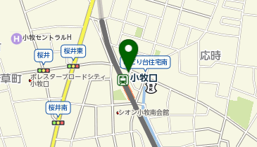 公衆トイレの地図画像