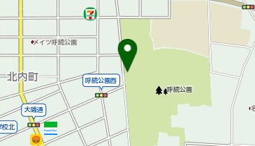 公衆トイレの地図画像