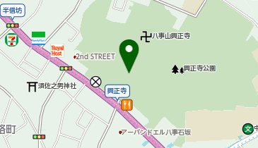 公衆トイレの地図画像