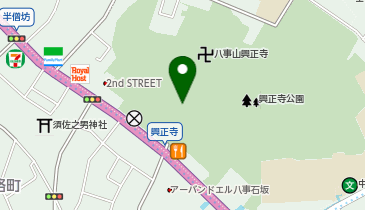 公衆トイレの地図画像