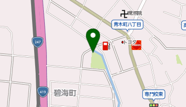 公衆トイレの地図画像