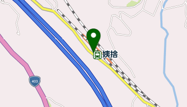 姨捨駅公衆トイレの地図画像