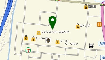公衆トイレの地図画像