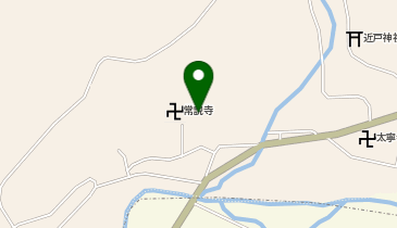 登山者用トイレの地図画像
