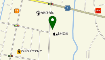 公衆トイレの地図画像