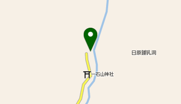 日原鍾乳洞観光トイレの地図画像