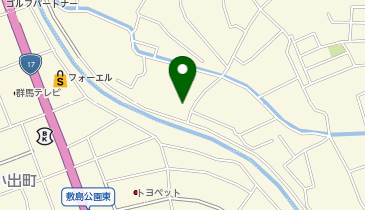 公衆トイレの地図画像