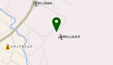 金昌寺観光トイレの地図画像