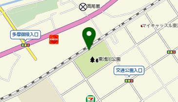 公衆トイレの地図画像