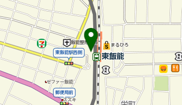 東飯能駅西口トイレの地図画像