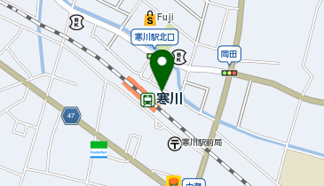 寒川駅北口公衆トイレの地図画像