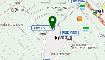 公衆トイレの地図画像