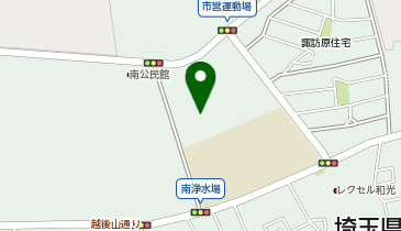 公衆トイレの地図画像