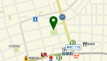 公衆トイレの地図画像