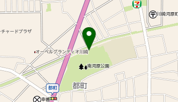 南河原こども文化センター公衆便所の地図画像