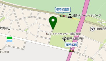 公衆トイレの地図画像