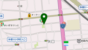 公衆トイレの地図画像