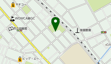 公衆トイレの地図画像