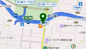 公衆トイレの地図画像