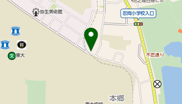 池之端二丁目公衆トイレの地図画像