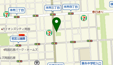 公衆トイレの地図画像