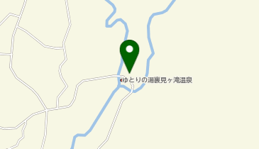 裏見ヶ滝公衆トイレの地図画像