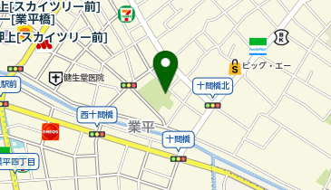 公衆トイレの地図画像