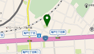 公衆トイレの地図画像