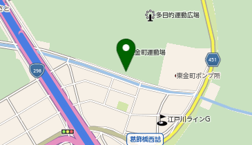 東金町運動場便所の地図画像