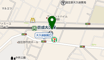 公衆トイレの地図画像
