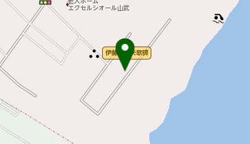 本須賀海岸公衆トイレの地図画像