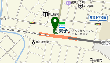 公衆トイレの地図画像