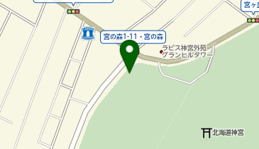 公衆トイレの地図画像