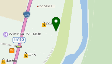 公衆トイレの地図画像