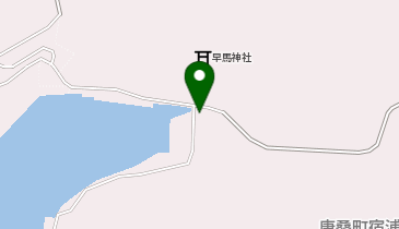 宿浦海岸公衆トイレの地図画像